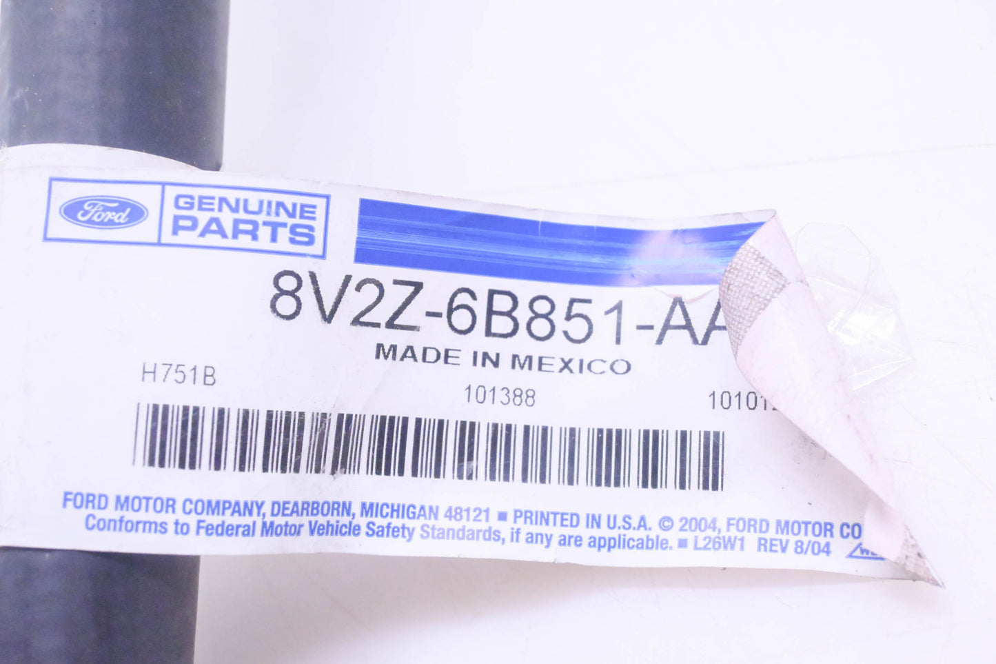 New OEM Ford 8V2Z-6B851-AA Hose NOS