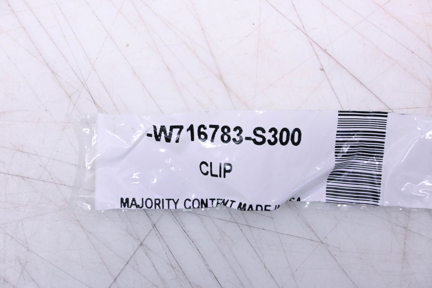 New OEM Ford W716783-S300 Hood Insulator Clip NOS