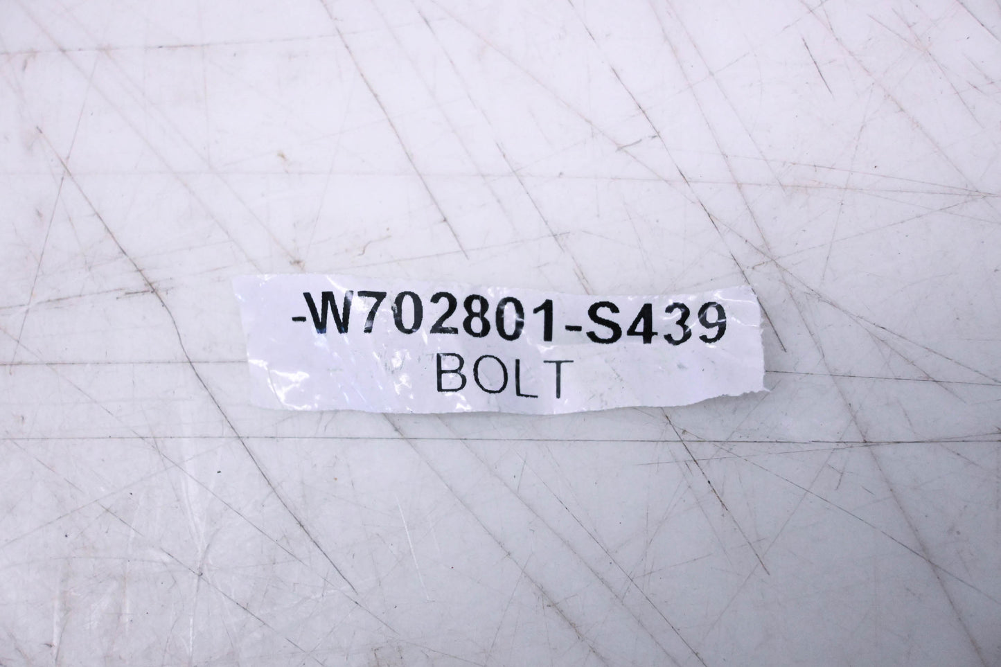 New OEM Ford W702801-S439 Lower Bracket Bolt NOS
