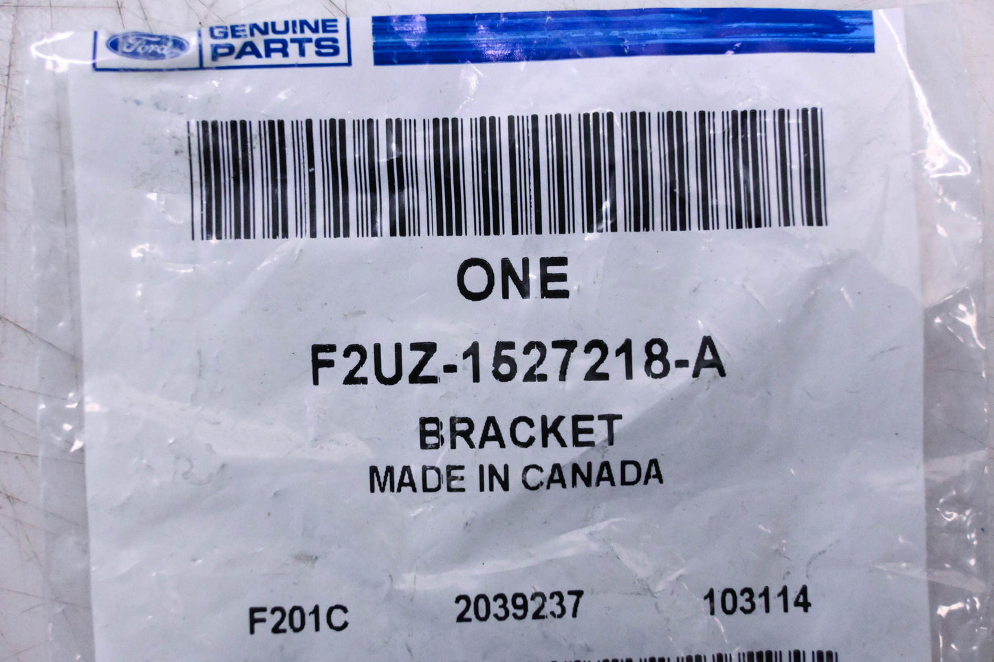 New OEM Ford F2UZ-1527218-A Check Arm Bracket NOS