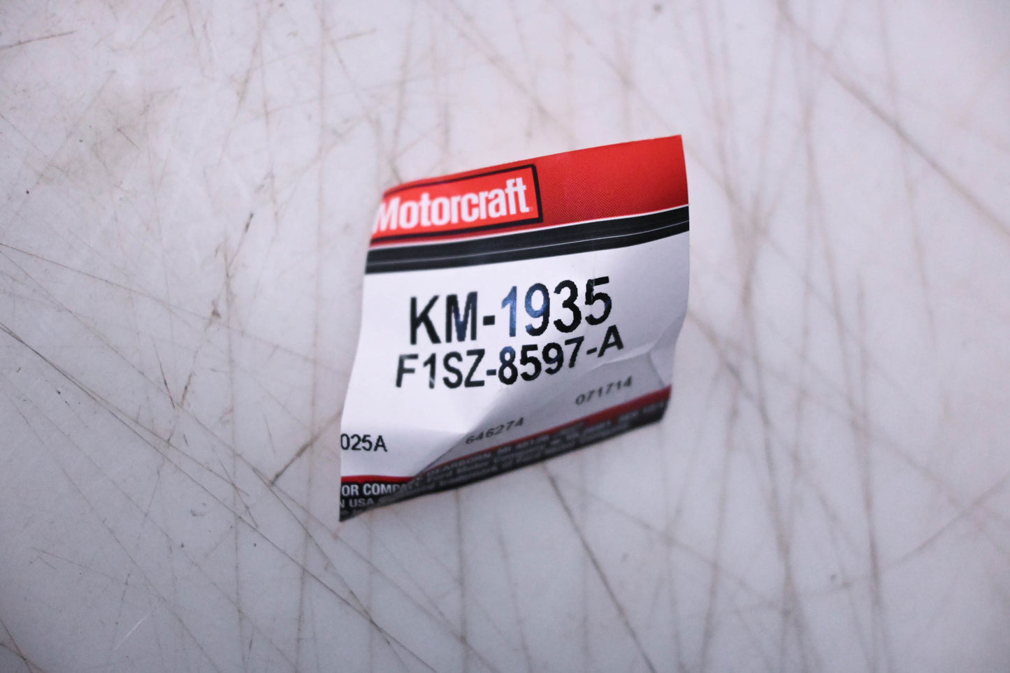 New OEM Motorcraft KM-1935, F1SZ-8597-A Engine Coolant Bypass Tube NOS