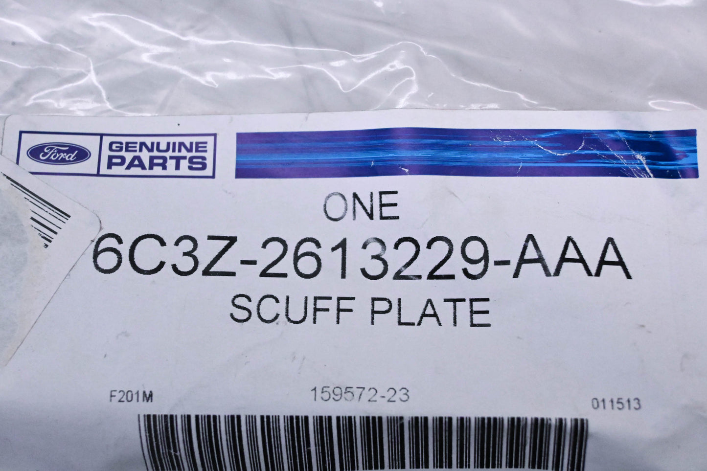 New OEM Ford 6C3Z-2613229-AAA Door Scuff Plate NOS