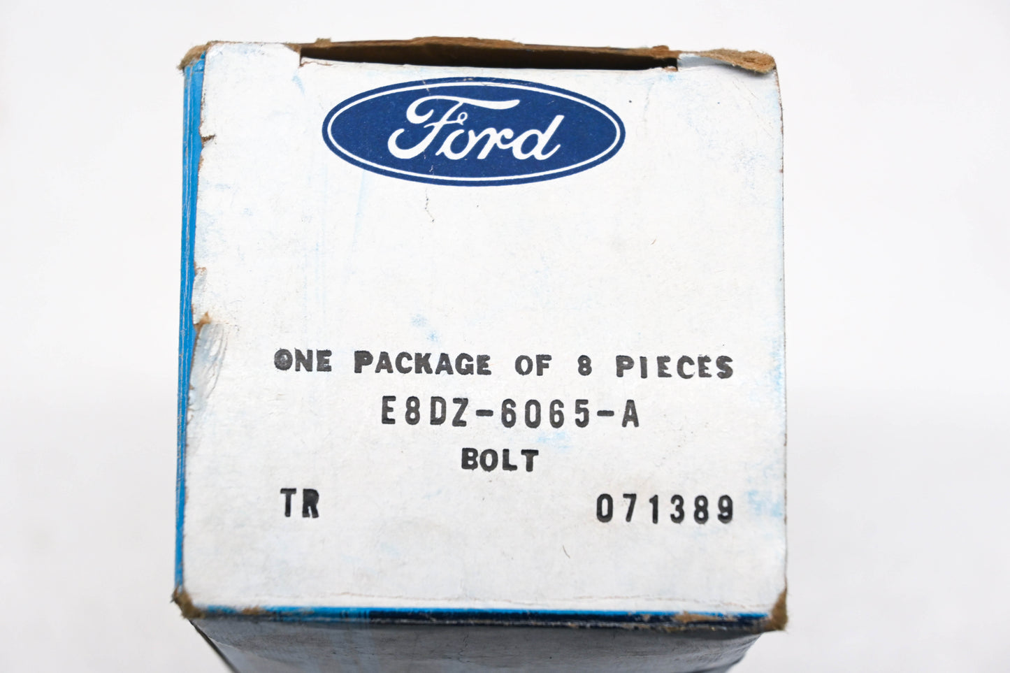 New OEM Ford E8DZ-6065-A, E8DZ6065A Hex Head Bolts Qty 8 NOS