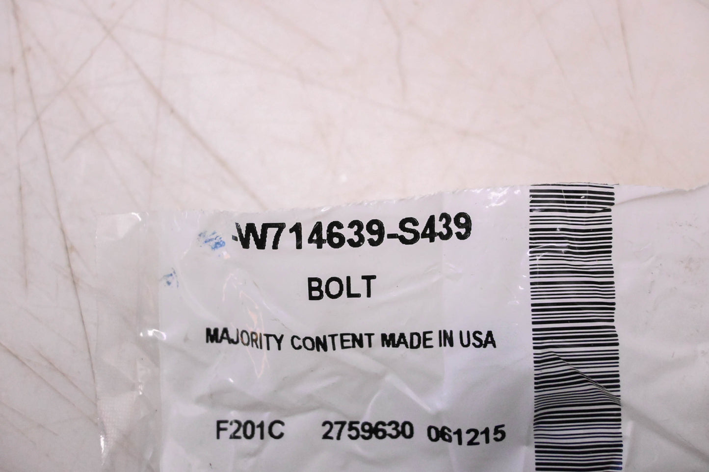 New OEM Ford W714639-S439 Turbocharger Bolt NOS