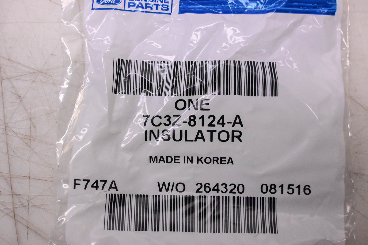 New OEM Ford 7C3Z-8124-A Lower Radiator Insulator NOS