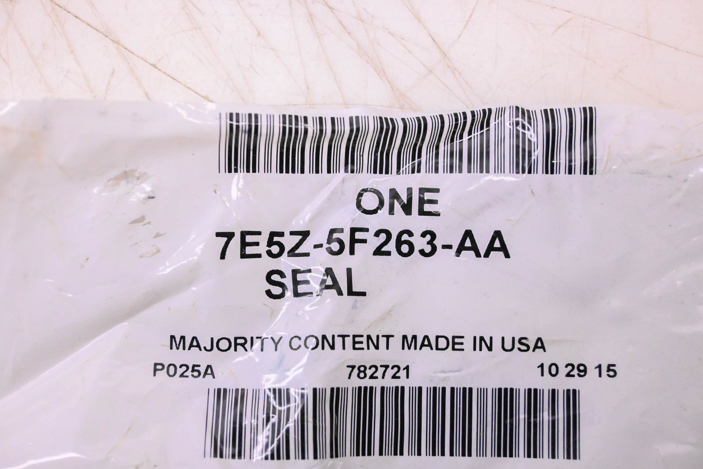 New OEM Ford 7E5Z-5F263-AA Converter Seal NOS