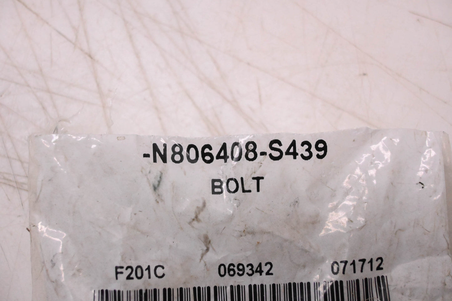 New OEM Ford N806408-S439 Bolt NOS