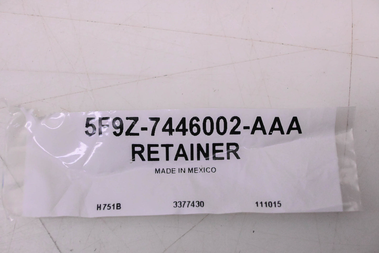 New OEM Ford 5F9Z-7446002-AAA Coat Hook Retainer NOS