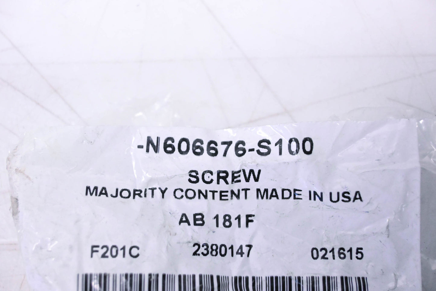 New OEM Ford N606676-S100 Screw & Washer Assembly NOS