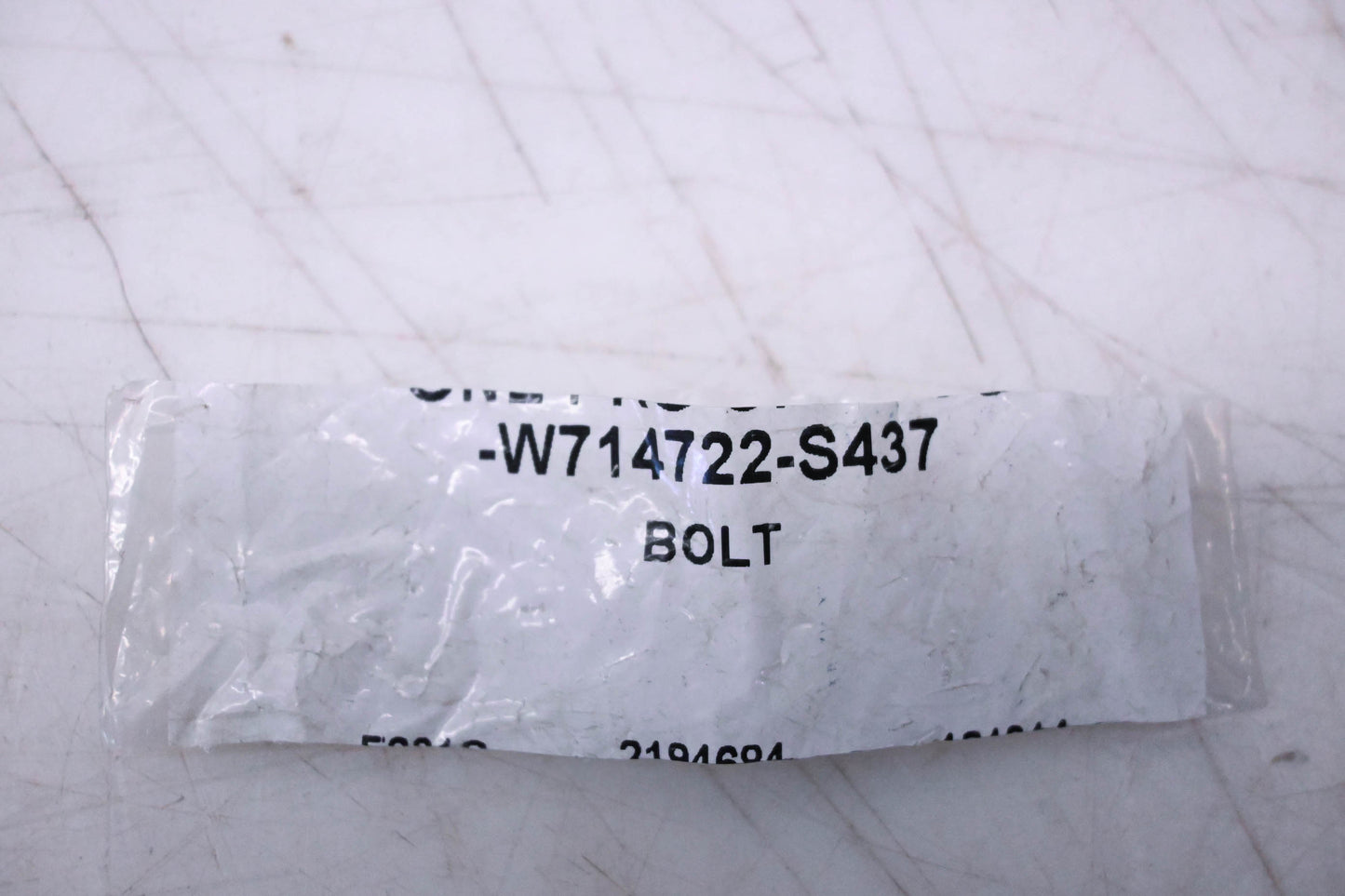 New OEM Ford W714722-S437 Bolt NOS