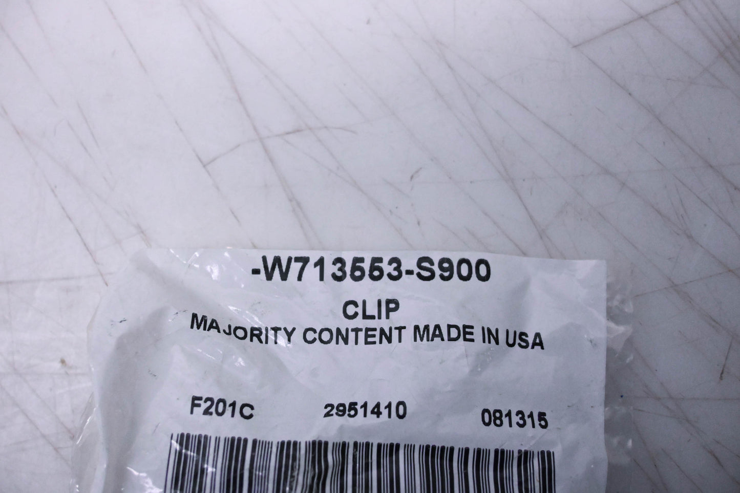 New OEM Ford W713553-S900 Cowl Grille Clip NOS