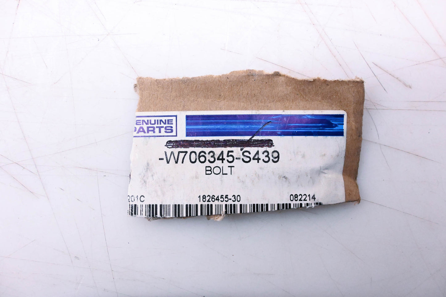 New OEM Ford W706345-S439 Bolt NOS