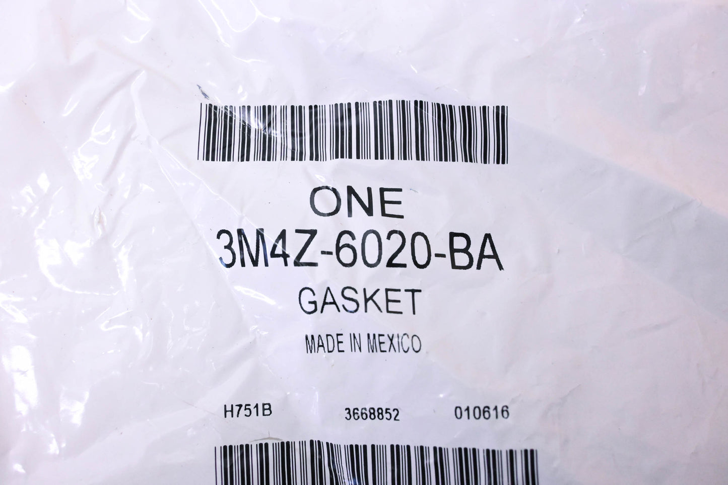 New OEM Ford 3M4Z-6020-BA Engine Timing Cover Gasket NOS