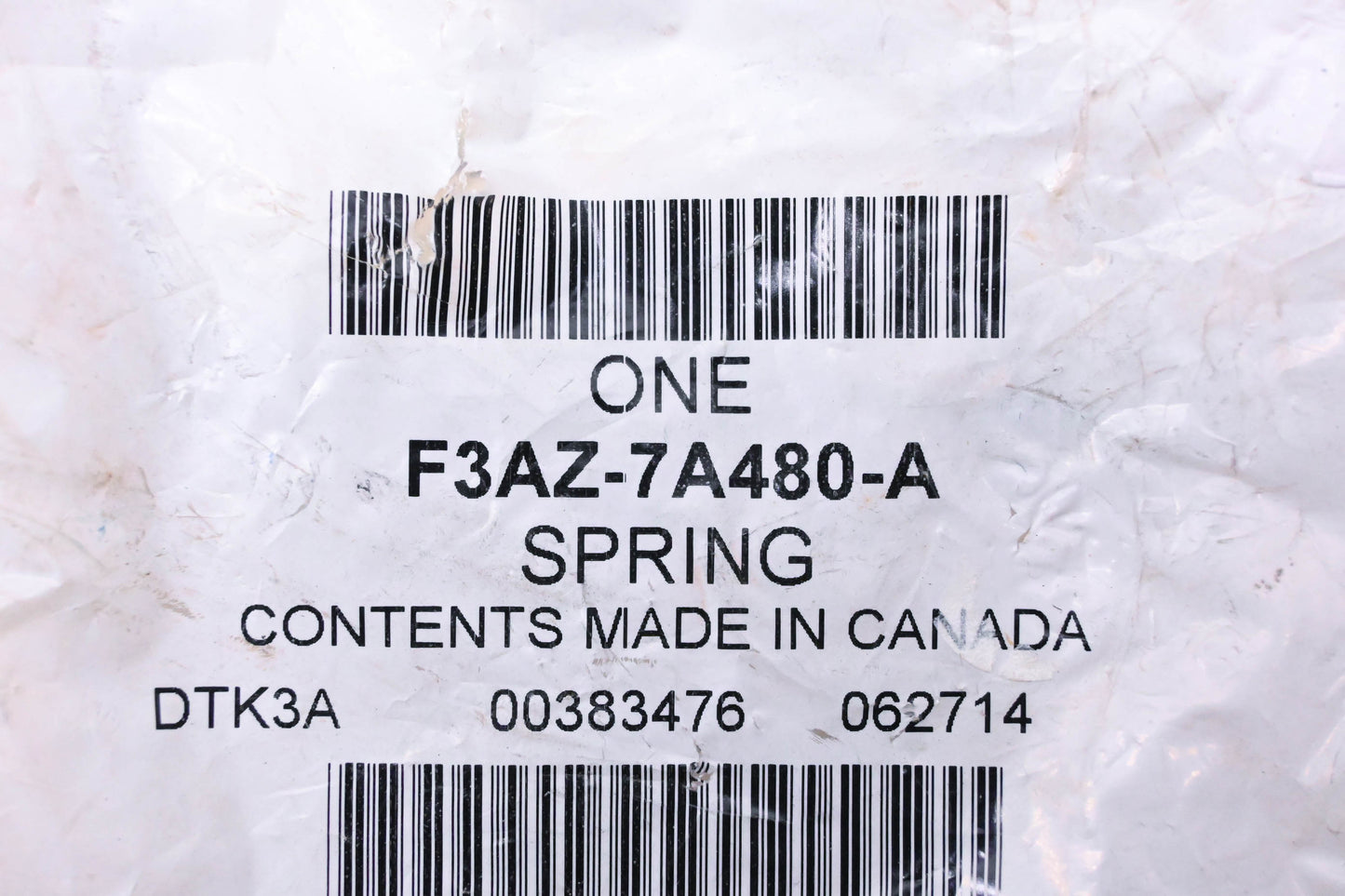 New OEM Ford F3AZ-7A480-A Forward Clutch Return Spring NOS
