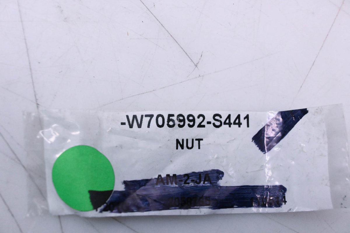 New OEM Ford W705992-S441 Lower Deflector Nut NOS