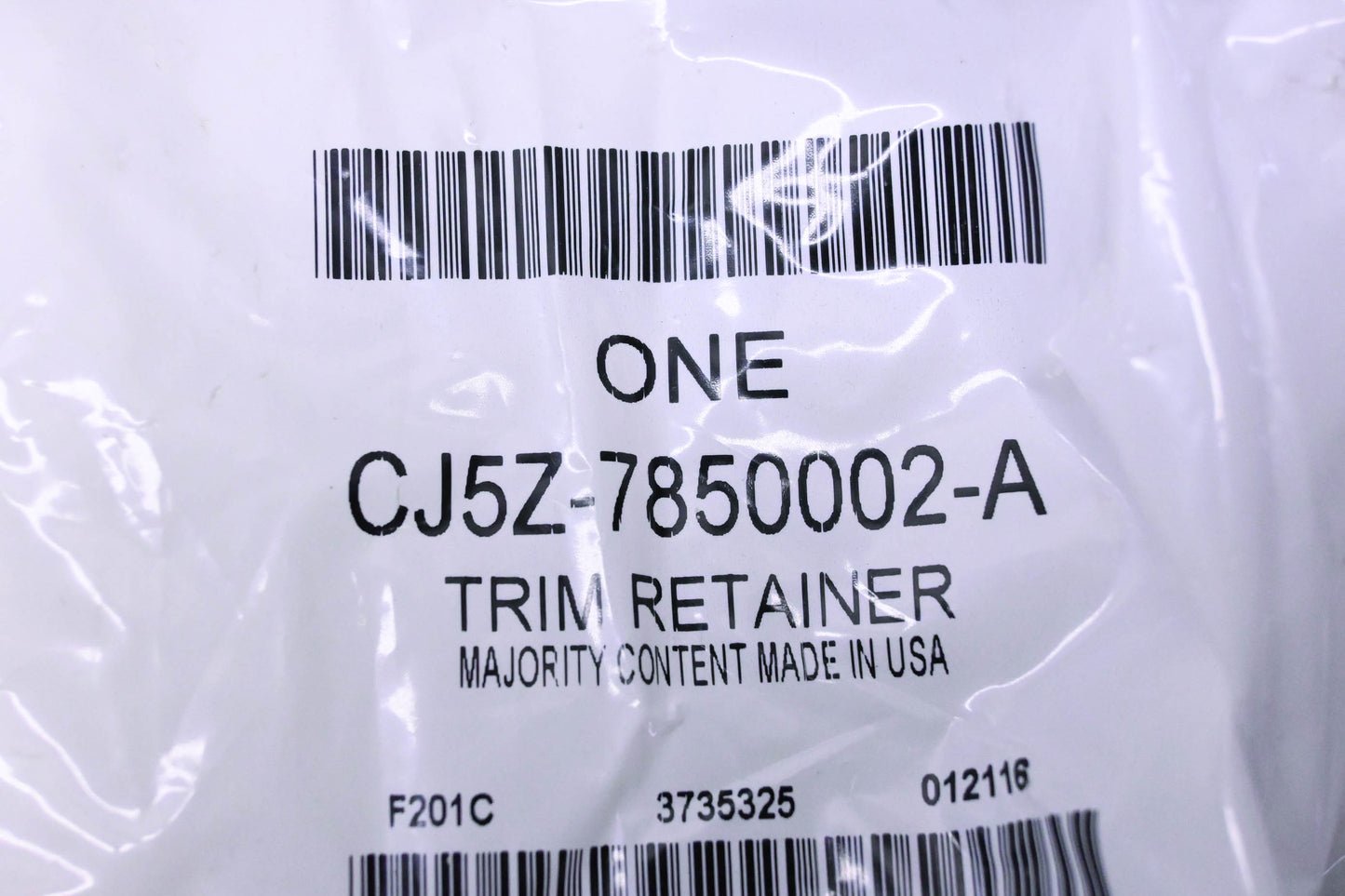 New OEM Ford CJ5Z-7850002-A Roof Moulding Trim Retainer NOS