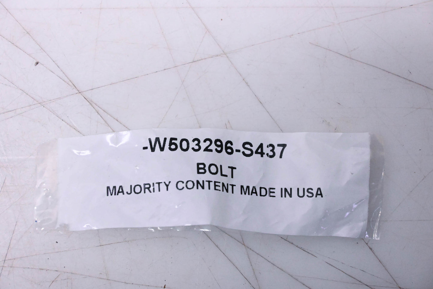 New OEM Ford W503296-S437 Mount Bracket Bolts Qty 2 NOS