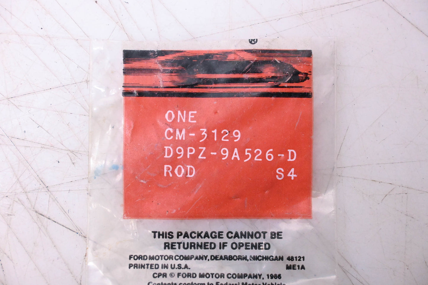 New OEM Motorcraft CM-3129, D9PZ-9A526-D Rod NOS