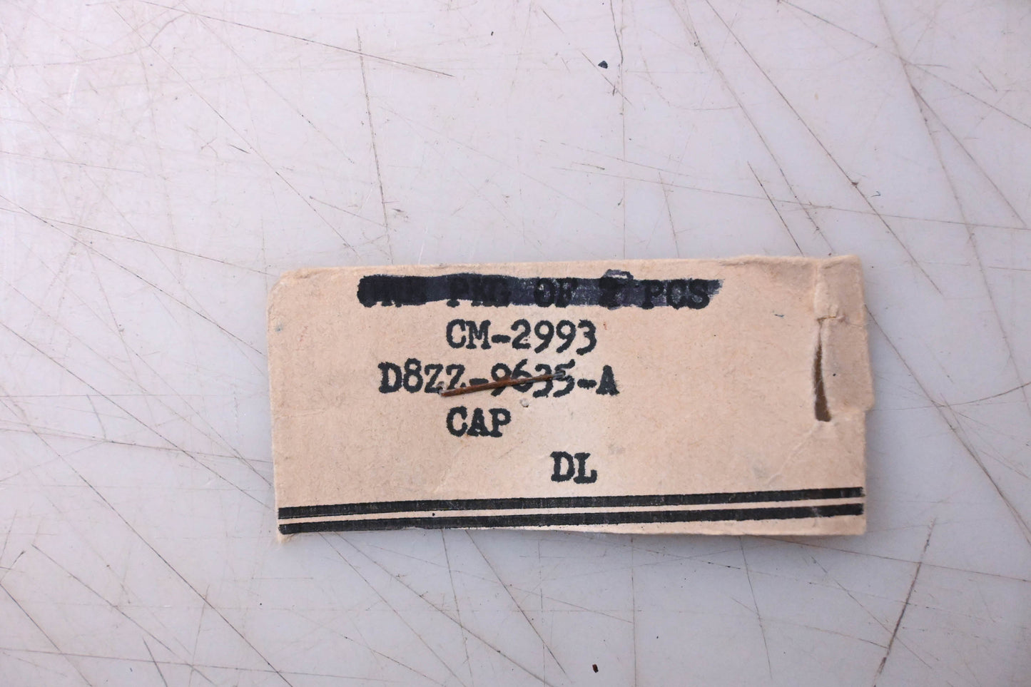 New OEM Motorcraft CM-2993, D8ZZ-9635-A Cap NOS