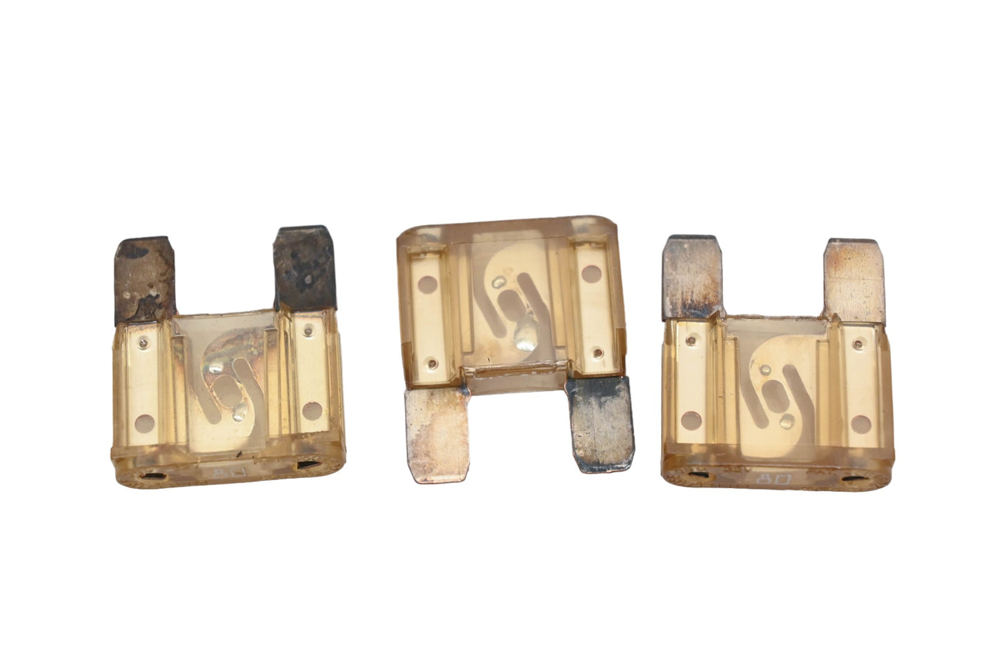 Littlefuse 78526 80-Amp Blade Fuses Qty 3