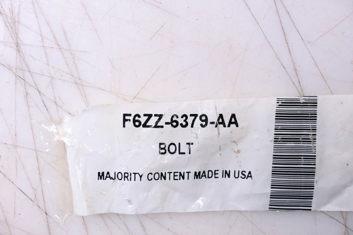 New OEM Ford F6ZZ-6379-AA Hex Head Bolt NOS