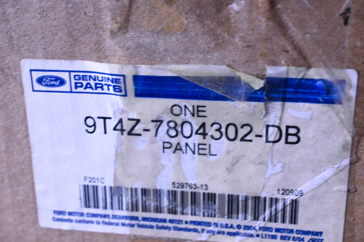 New OEM Ford 9T4Z-7804302-DB Instrument Panel Assembly NOS