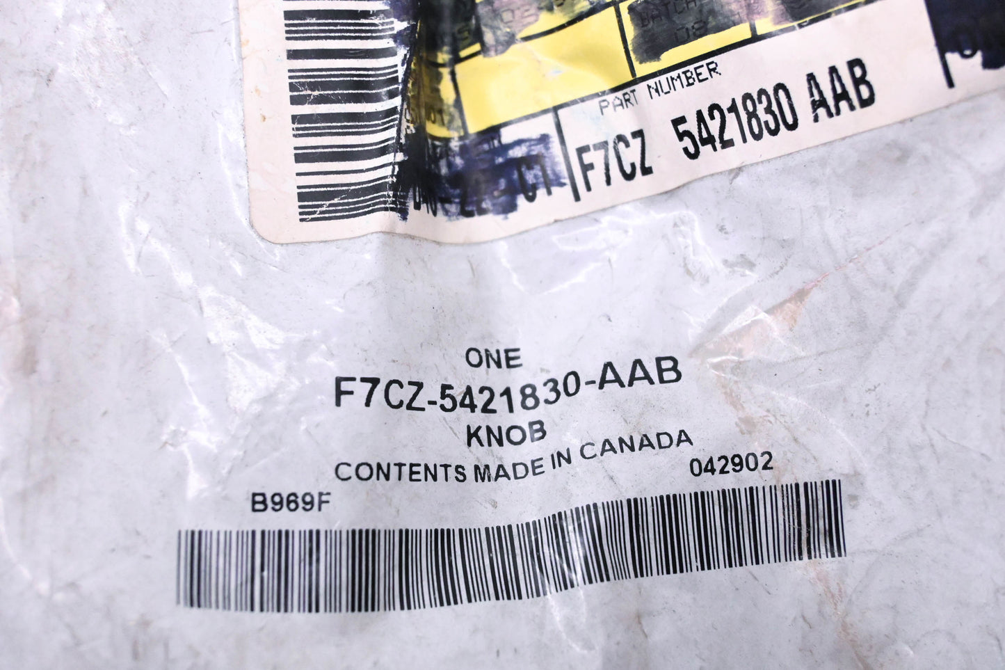 New OEM Ford F7CZ-5421830-AAB Door Knob Lock Rod NOS