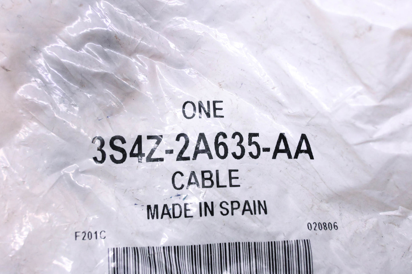 New OEM Ford 3S4Z-2A635-AA Parking Brake Cable Assembly NOS