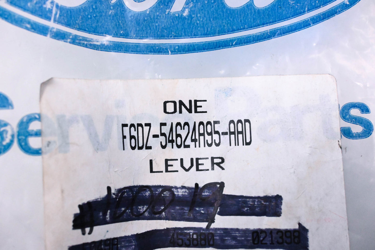 New OEM Ford F6DZ-54624A95-AAD Pull Handle Lever & Cable Assembly NOS