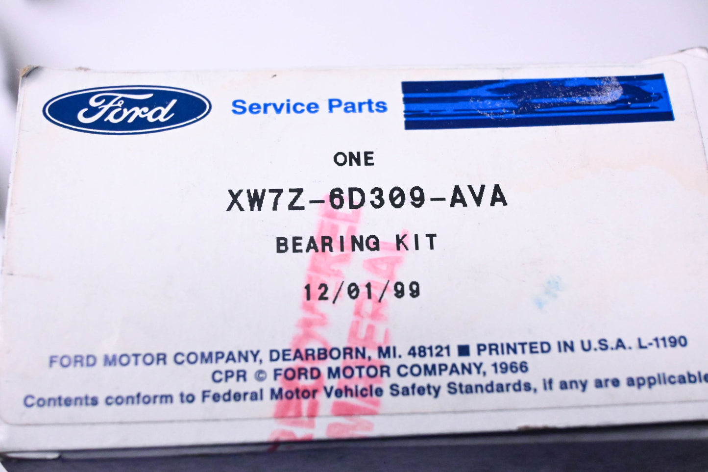 New OEM Ford XW7Z-6D309-AVA Main Crankshaft Bearing Kit NOS
