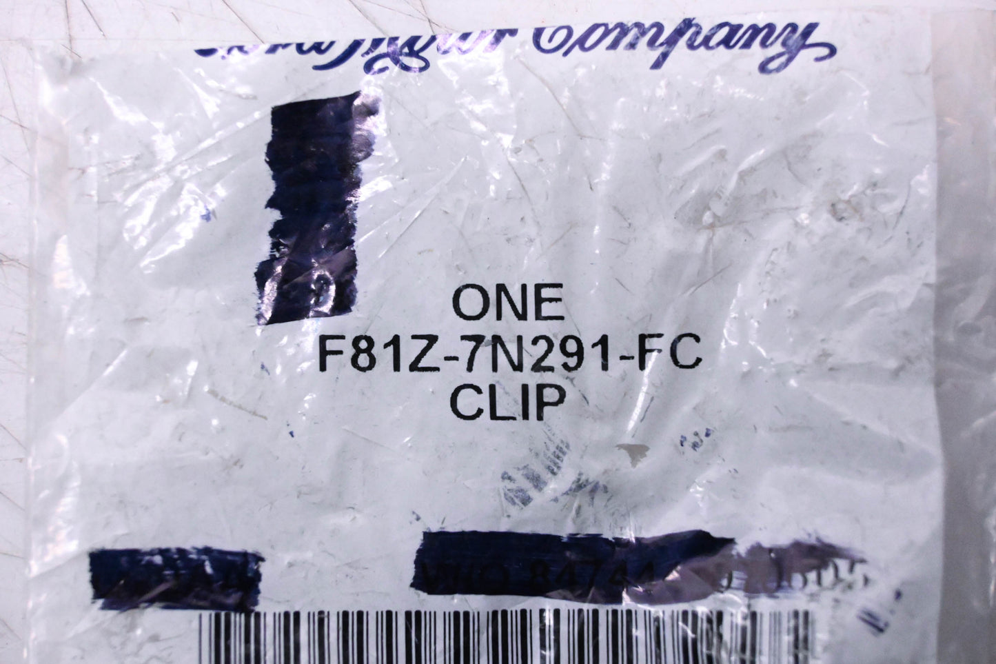 New OEM Ford F81Z-7N291-FC Clip NOS