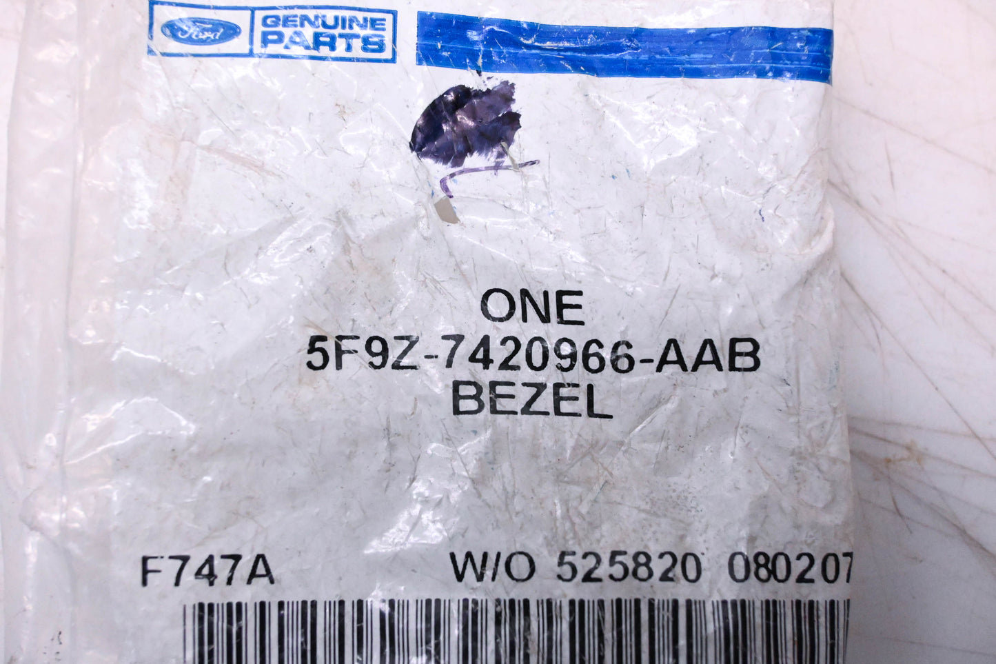 New OEM Ford 5F9Z-7420966-AAB Exterior Door Handle Bezel NOS