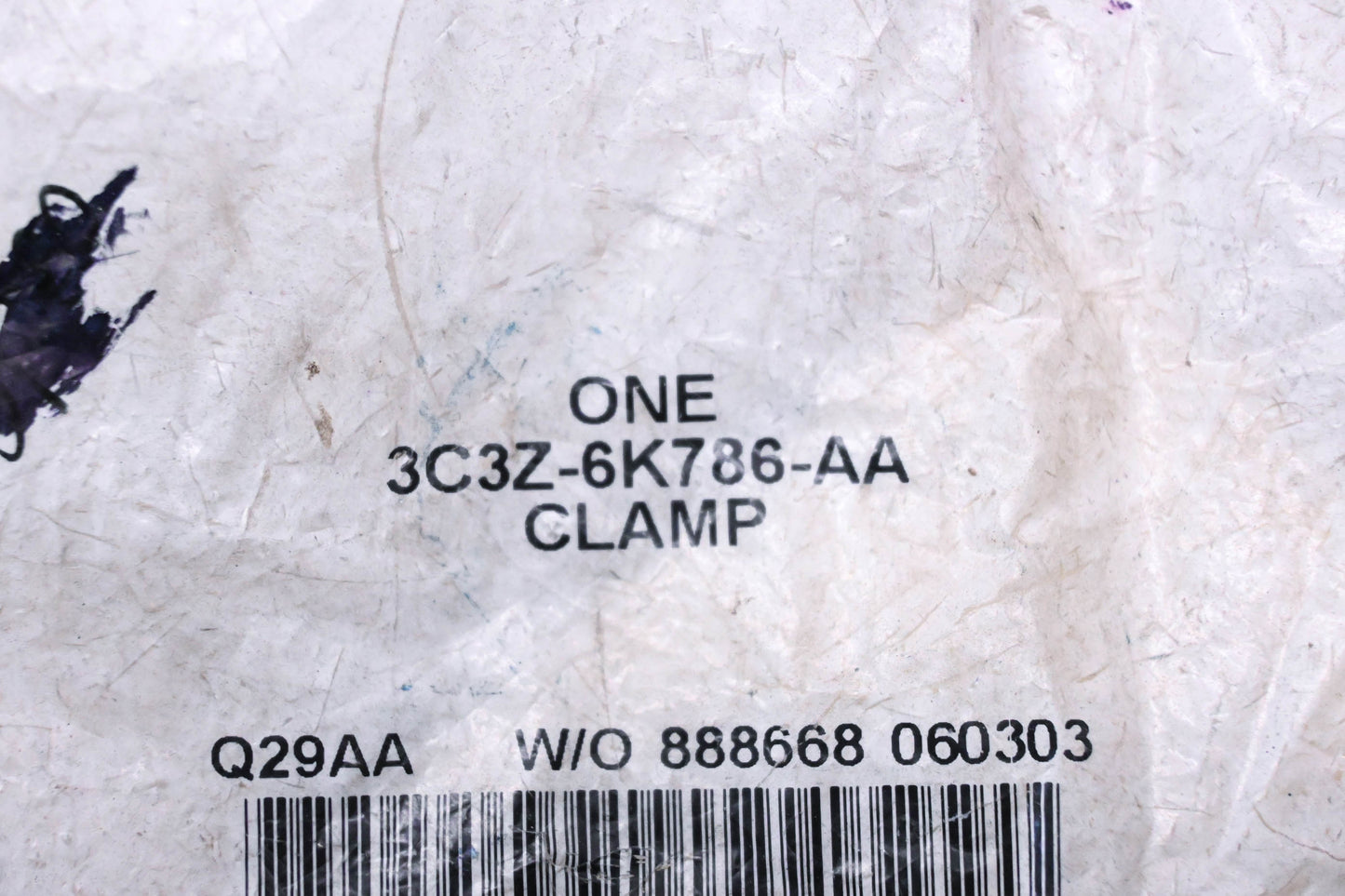 New OEM Ford 3C3Z-6K786-AA Clamp Assembly NOS