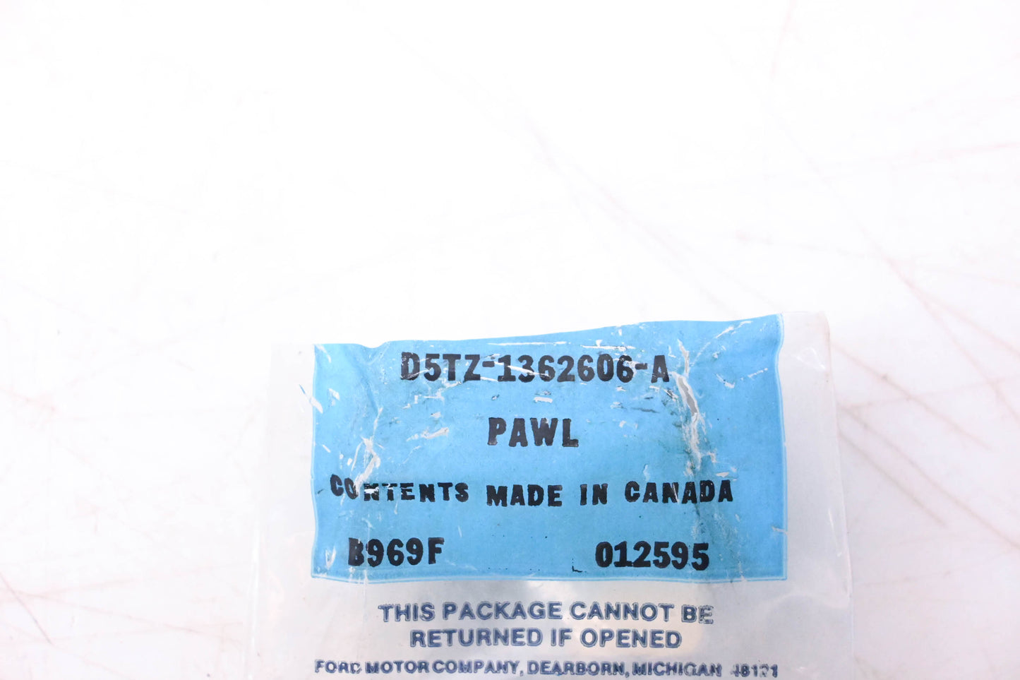 New OEM Ford D5TZ-1362606-A Seat Back Latch Pawl NOS