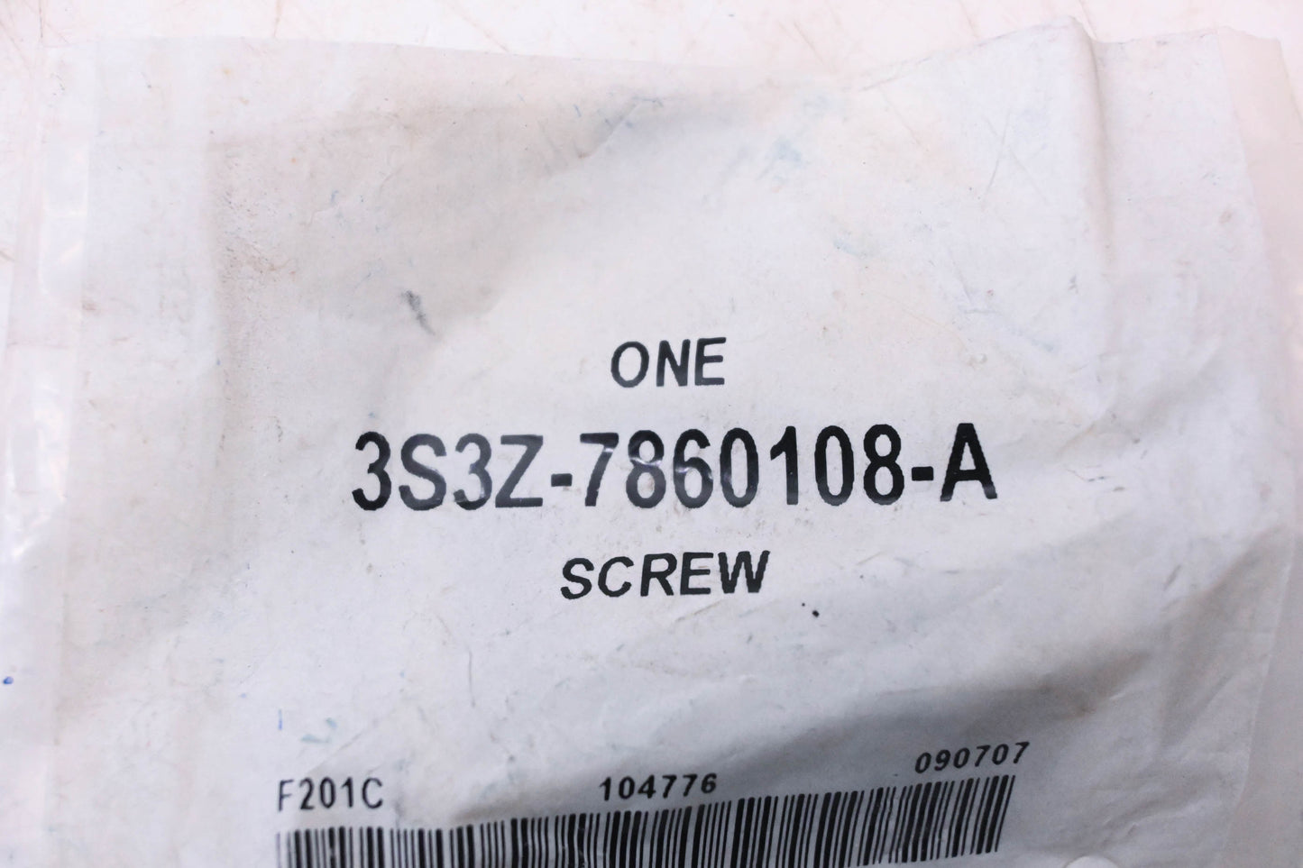 New OEM Ford 3S3Z-7860108-A Screw NOS