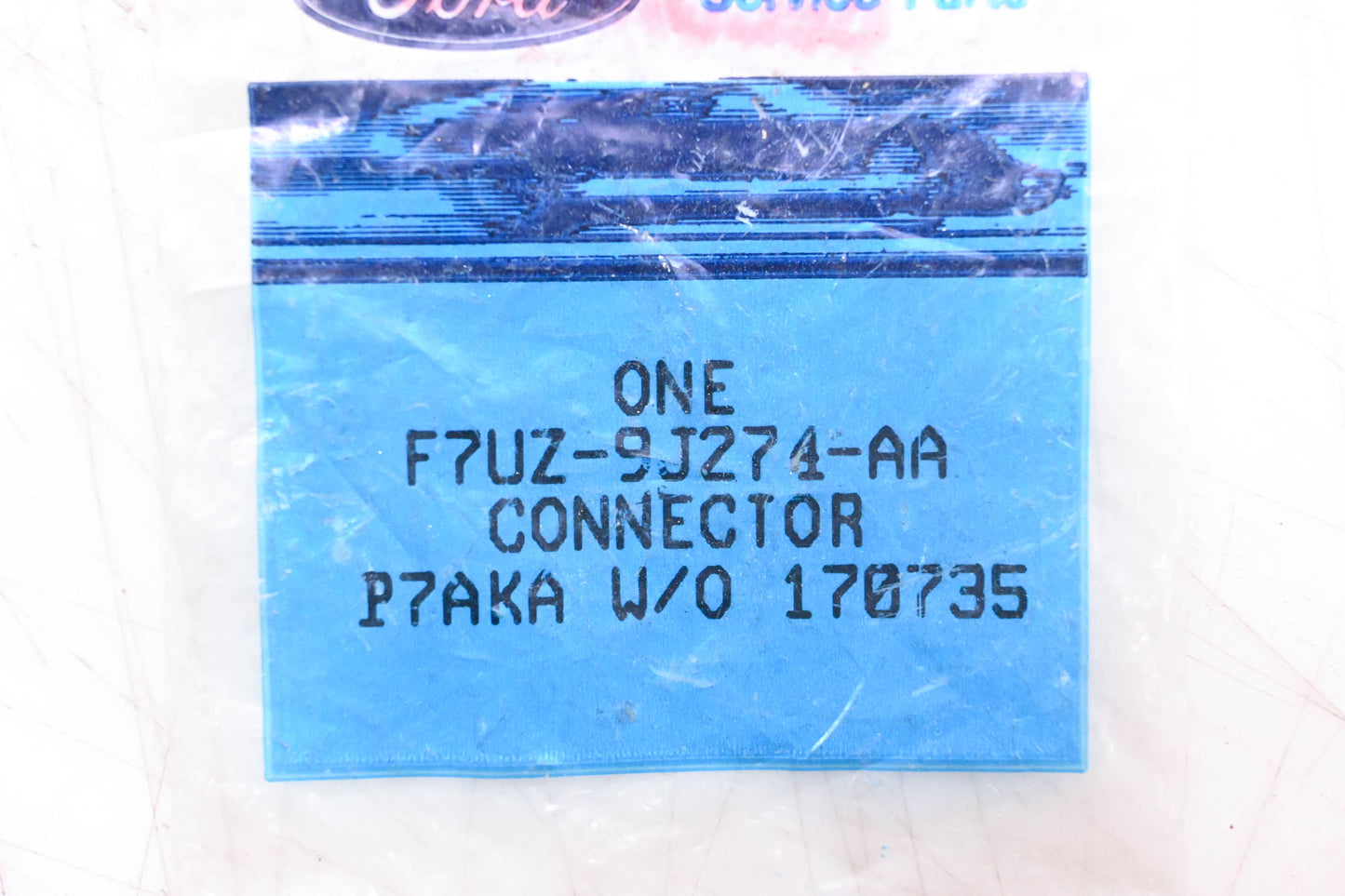 New OEM Ford F7UZ-9J274-AA Connector NOS
