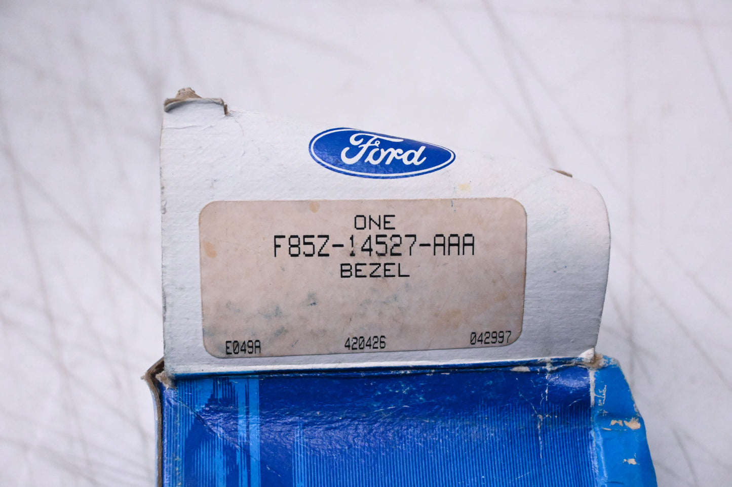 New OEM Ford F85Z-14527-AAA Door Window Switch Bezel NOS