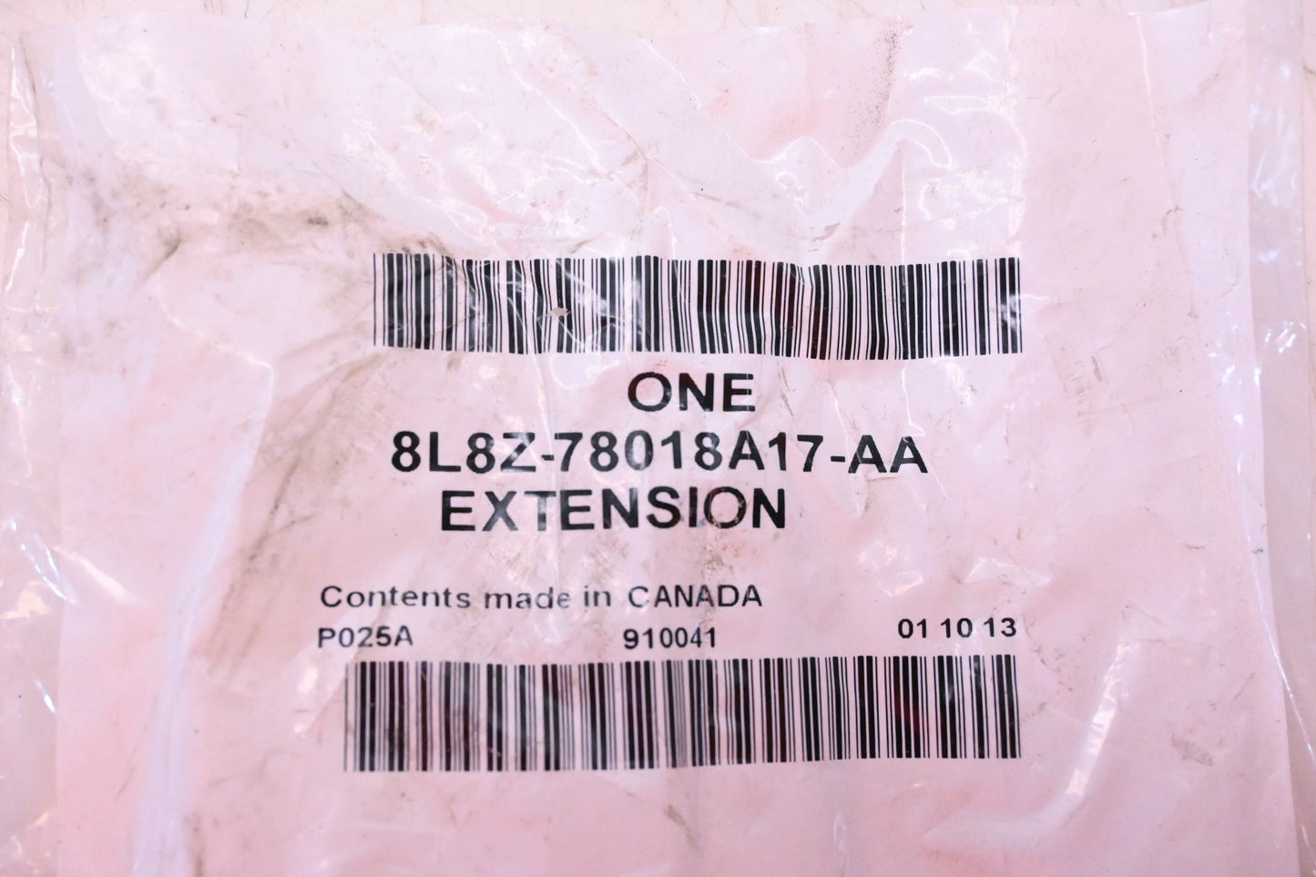 New OEM Ford 8L8Z-78018A17-AA Extension/ End Cover NOS