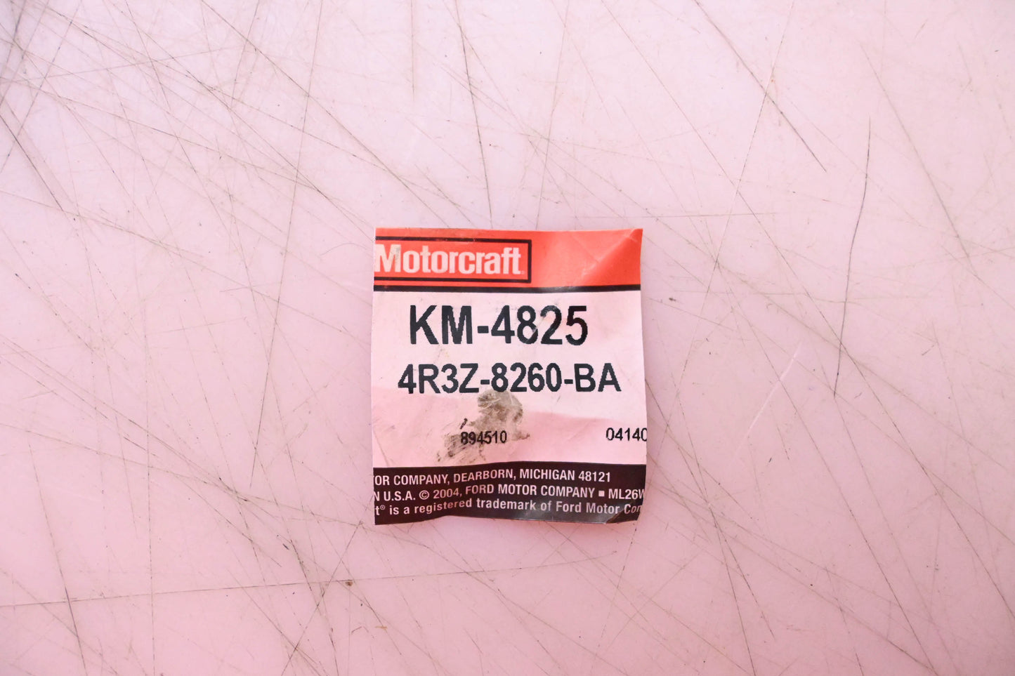 New OEM Motorcraft KM-4825, 4R3Z-8620-BA Radiator Coolant Hose NOS