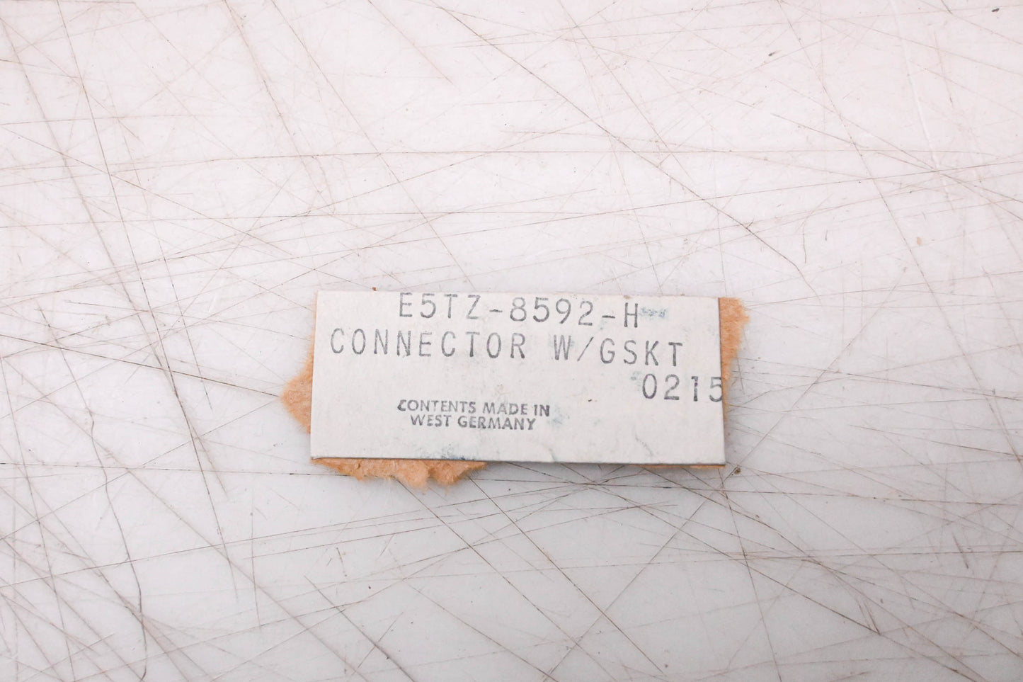 New OEM Ford E5TZ-8592-H Thermostat Water Outlet Assembly Kit NOS