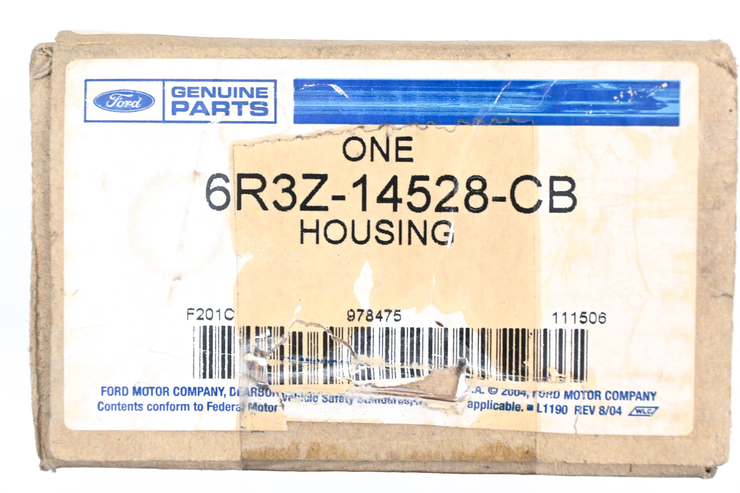 New OEM Ford 6R3Z-14528-CB Camel Lefthand Door Window Control Housing NOS