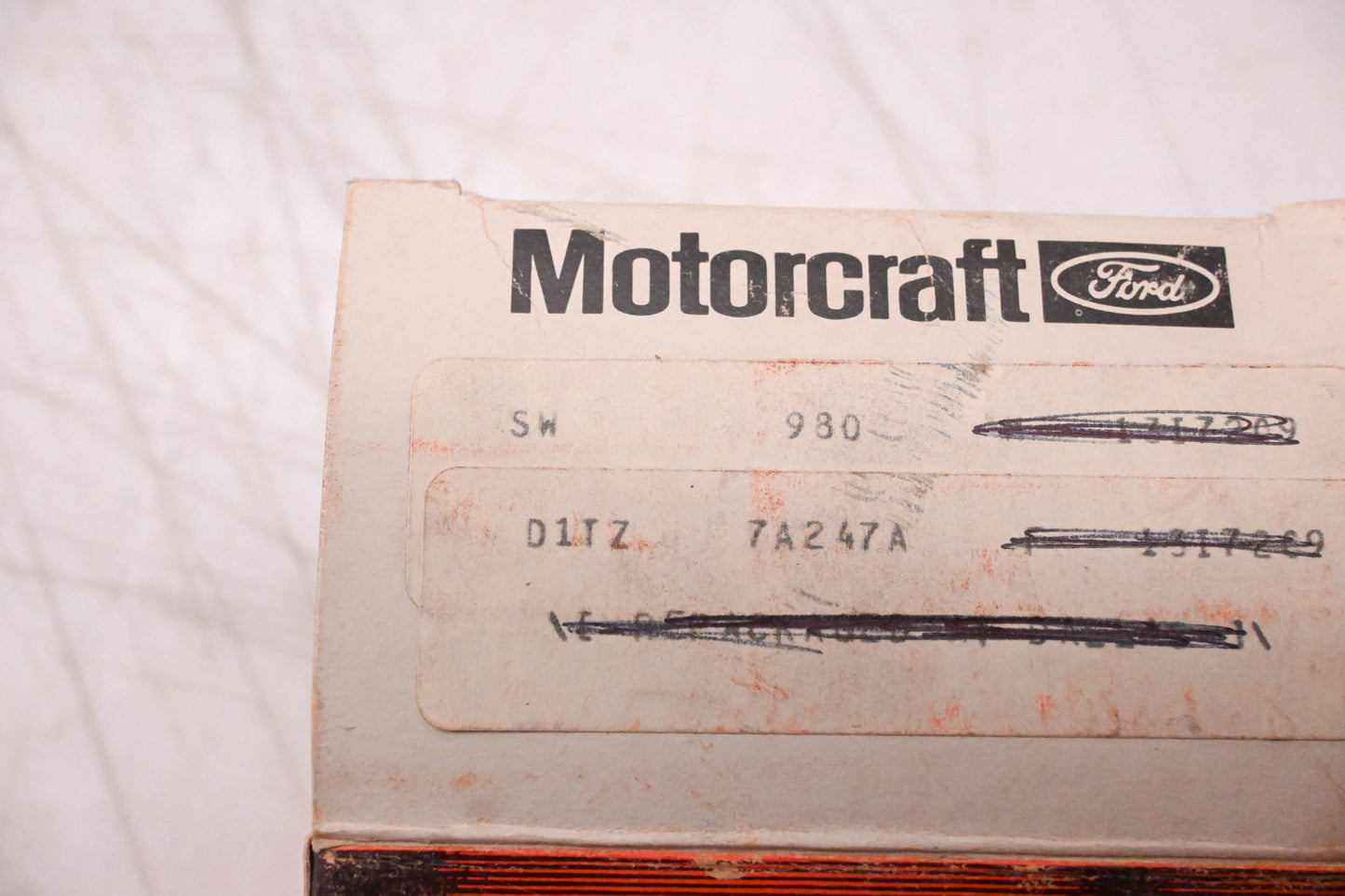 New OEM Motorcraft SW-980, D1TZ-7A247-A Neutral Safety Switch Assembly NOS