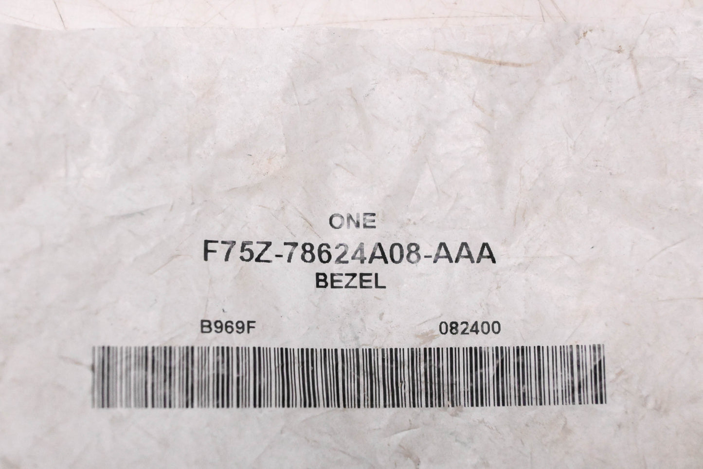 New OEM Ford F75Z-78624A08-AAA Bezel NOS