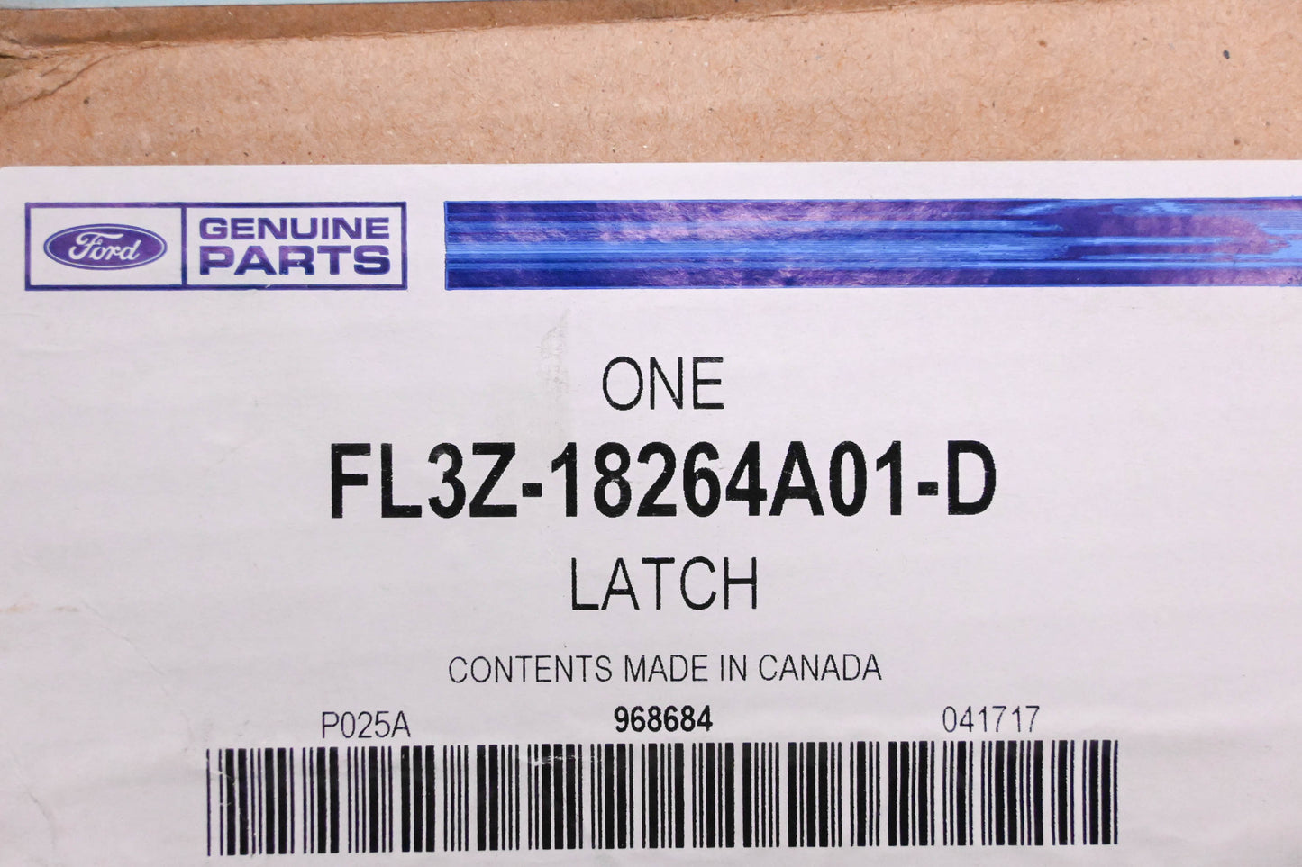New OEM Ford FL3Z-18264A01-D Lower Latch Assembly NOS