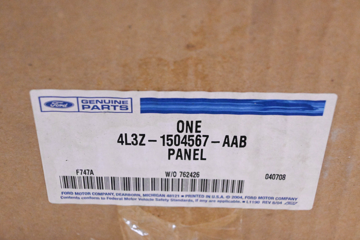 New OEM Ford 4L3Z-1504567-AAB Console Finish Panel NOS