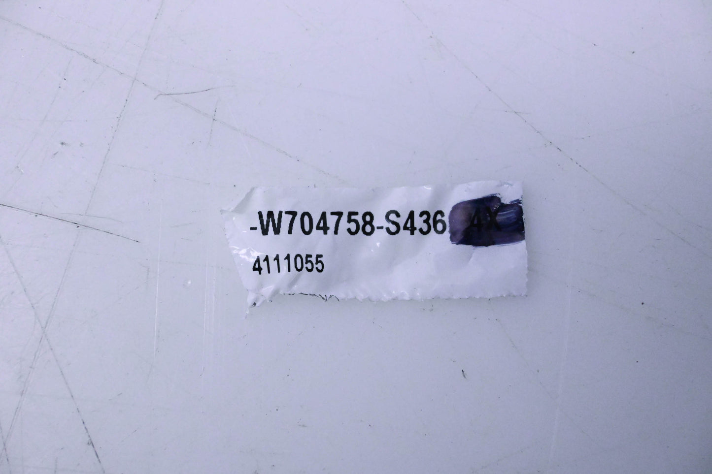 New OEM Ford W704758-S436, 4111055 Hex Head Flanged Bolt NOS