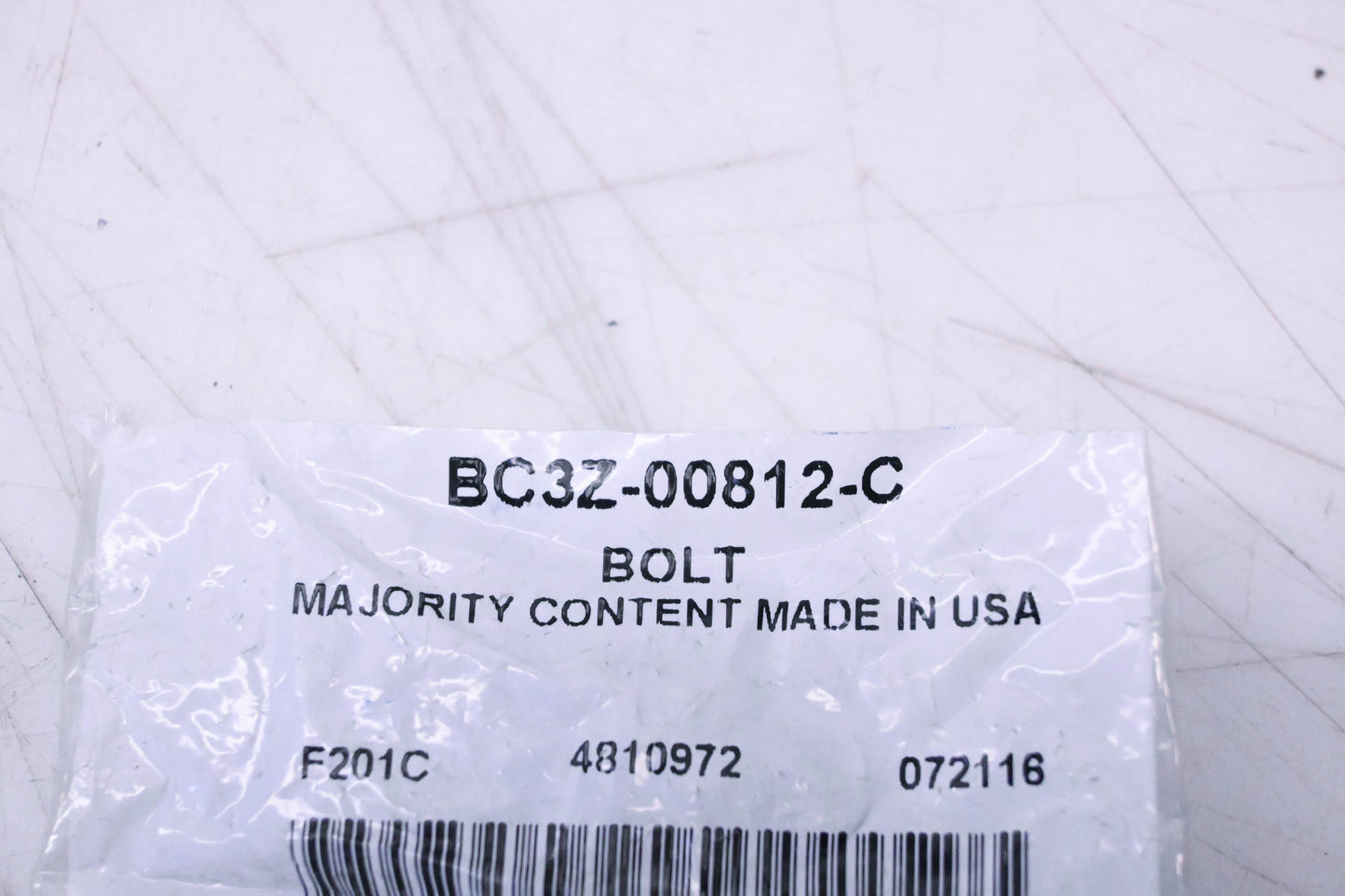 New OEM Ford BC3Z-00812-C Special Bolt NOS