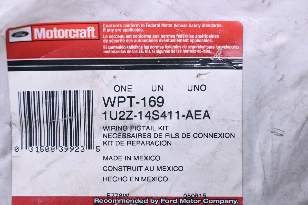 New OEM Motorcraft WPT-169, 1U2Z-14S411-AEA AC Clutch Cycle Wiring Assembly NOS