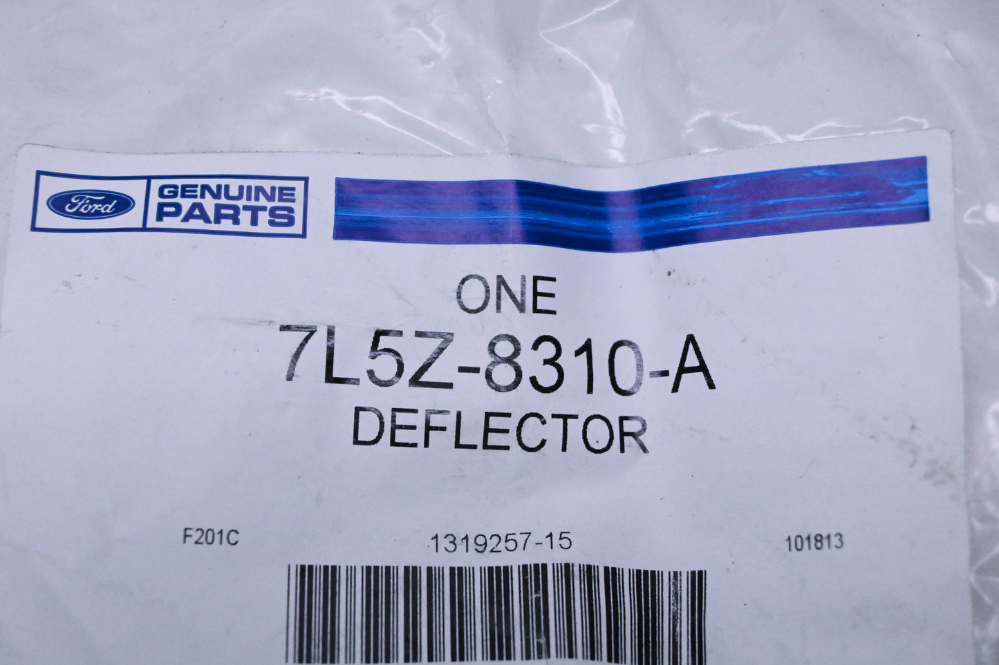 New OEM Ford 7L5Z-8310-A Air Deflector Assembly NOS