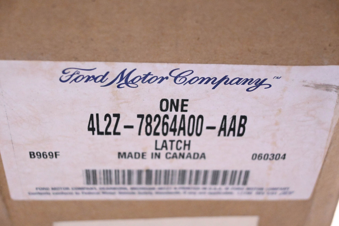 New OEM Ford 4L2Z-78264A00-AAB Door Lock Actuator Assembly NOS
